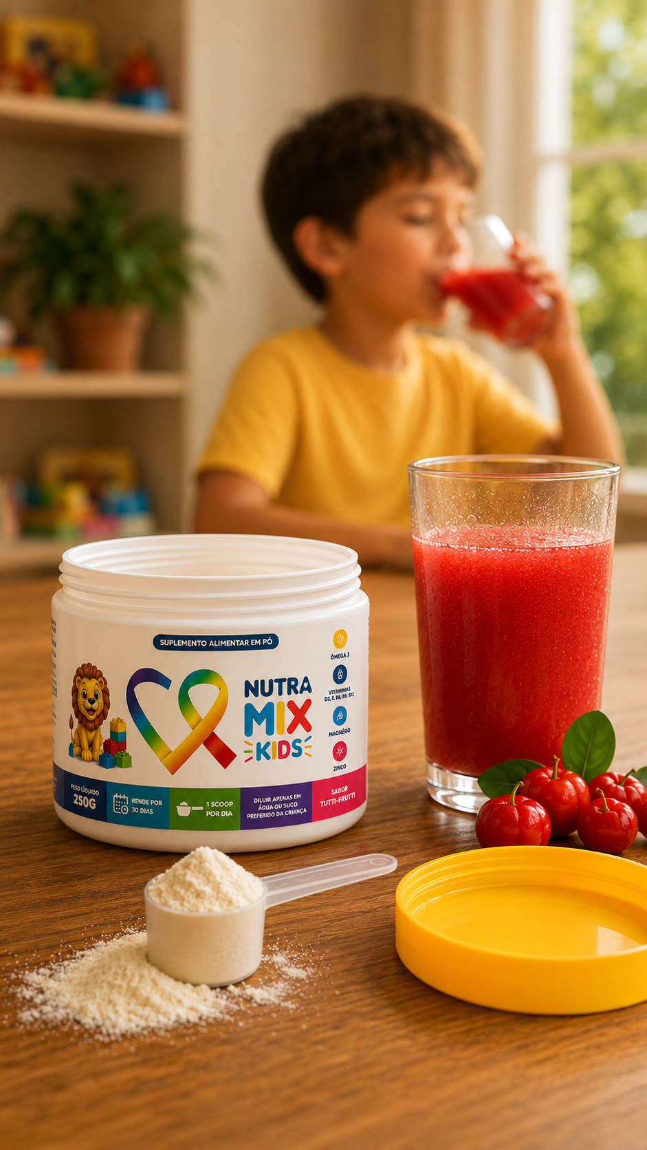 Pote Nutra Mix Kids 150g — Suplemento alimentar em pó